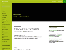 Tablet Screenshot of aldobonzilamatanza.com.ar